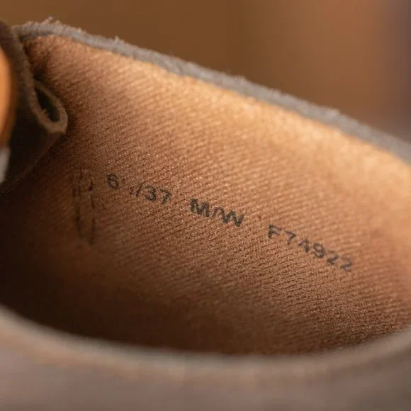 Born Cele Suede Braided Strap Cork Sole Booties Women's US size 6.5M Brown - Picture 9 of 11